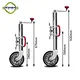 trailer lift wheel